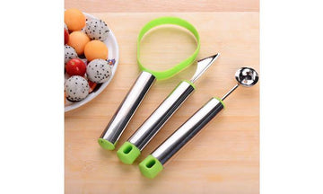 3-Piece Set: Fruit Carving Collection